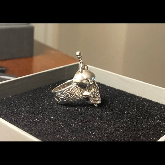 HALLUCINOGENIC NIGHTMARE RING (.925 Sterling Silver) - Hard Jewelry - Picture 2 of 3